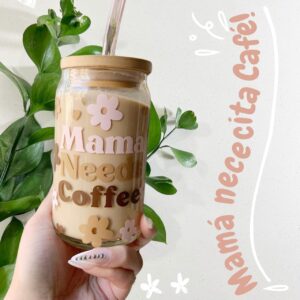Vaso de vidrio Capacidad 16 oz
