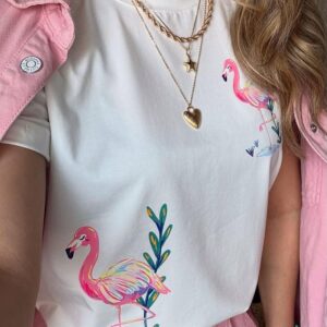 Camiseta flamencos